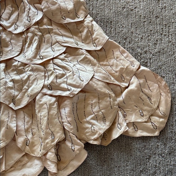 Vintage 1930’s/40’s Original by Rudolf Silk Beaded Multi-Tier Dress - Picture 5 of 13